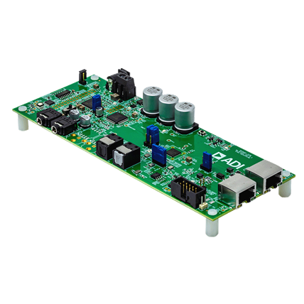 Analog Devices-EVAL-AD2437A1MZ 开发套件和工具 Evaluation board to evaluate various peripherals of the AD2437 A2B (Audio Bus) transceiver