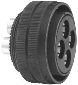 Amphenol-GTS06AF286SZ116 Connecteur circulaire Conn Circular SKT 3 POS Solder ST Cable Mount 3 Terminal 1 Port