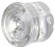 Visual Communications-LPCR012CTP LED-Lichtleiter LED Light Pipe Round Vertical Clear Rigid Bag