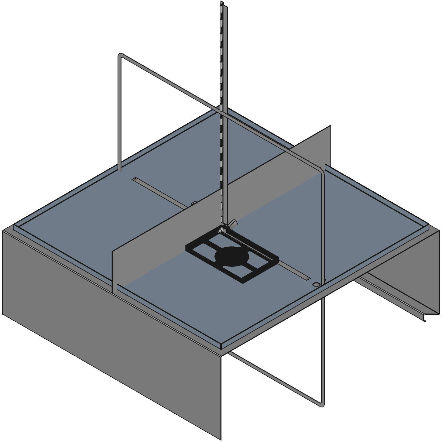 Hammond Manufacturing-HW363612S16HK Kästen, Gehäuse und Gestelle Natural Stainless Steel Wall Mount Type 4X Enclosure