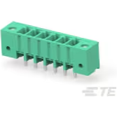 TE Connectivity-284519-6 Steckverbinderleisten und Leiterplattenbuchsen Conn Shrouded Header HDR 6 POS 3.81mm Solder ST Thru-Hole