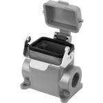 Bulk Head Mounting Hood/Housing Base for Connectors