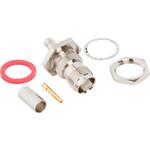 Conn TNC 0Hz to 11GHz 50Ohm Crimp ST Panel Mount F Gold