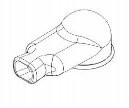 Delphi-2966377X Steckverbinderzubehör Connector Accessories Boot Right Angle Black