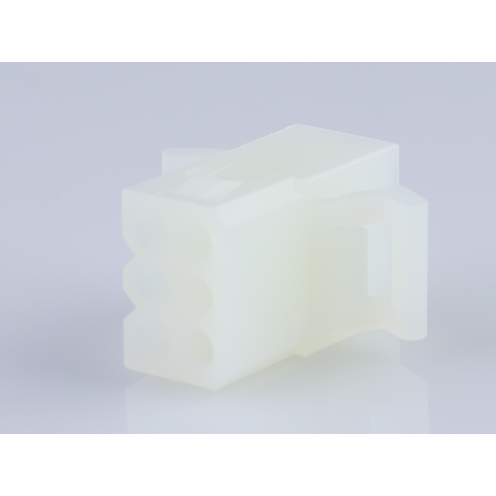 Molex-0469990805 Einzeladersteckverbinder, Gehäuse Conn Housing RCP 6Power POS 3.68mm Crimp ST Panel Mount Natural Bag