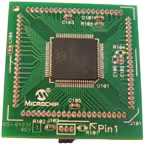 Microchip Technology-MA180015 Development Kits and Tools PIC18F87J10 Microcontroller Socket Board