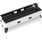 Conn Card Edge F 74 POS 0.6mm Solder ST SMD T/R