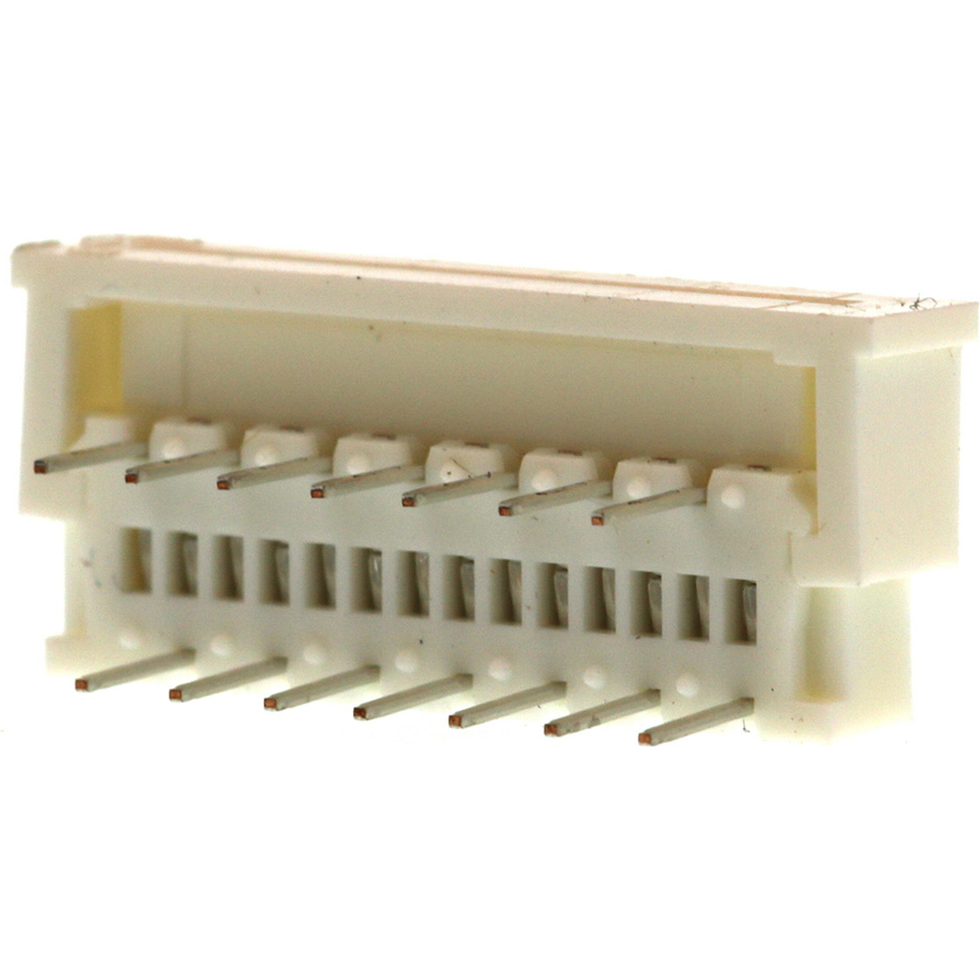 Molex-0039532144 Steckverbinder, FFC-FPC Conn FPC Connector SKT 14 POS 1.25mm Solder RA Thru-Hole Tray