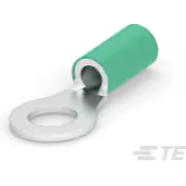 TE Connectivity-1-322338-0 Terminales del conductor Ring Tongue Terminal 14-16AWG Alumel Green 20.6mm Loose