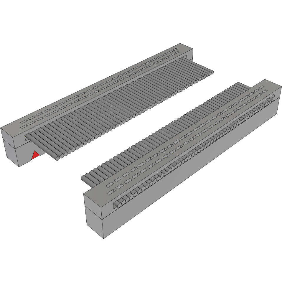 Samtec-FFSD-25-D-04.25-01-N-RN2 Flachband Kabelbaugruppen Cable Assembly 0.108m 30AWG 1.27mm 50 to 50POS IDC Connector to IDC Connector F-F TIGER EYE™ Bulk