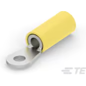 TE Connectivity-326886 Terminales del conductor Ring Tongue Terminal 10-12AWG Copper Yellow 26.72mm Tin Loose