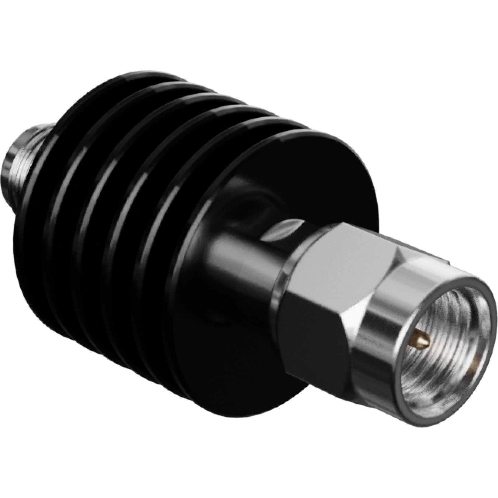 Molex-73287-0490 Connector RF SMA Attenuator, Plug to Jack, Straight, 18 GHz, 5 Watt, 3 dB