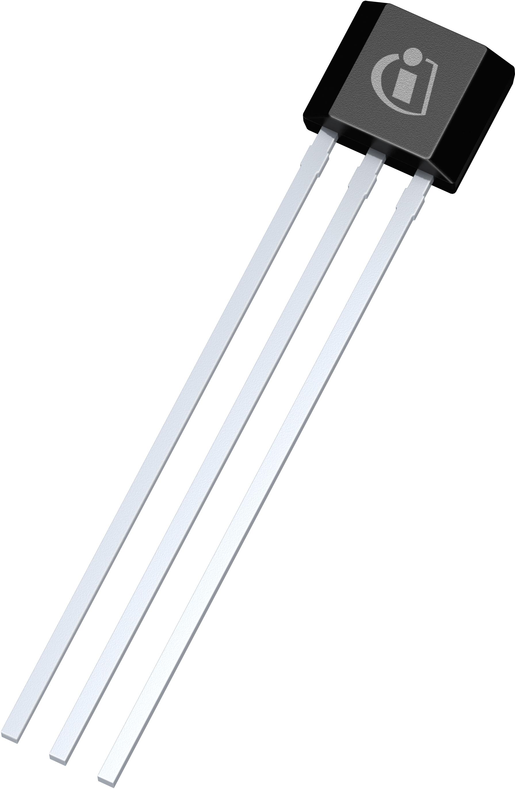 Infineon Technologies AG-TLV49645TAXBXA1 Capteur d&rsquo;effet hall Hall Effect Sensor 25mA Unipolar 3.3V/5V/9V/12V/15V/18V/24V 3-Pin TO-92S Bulk