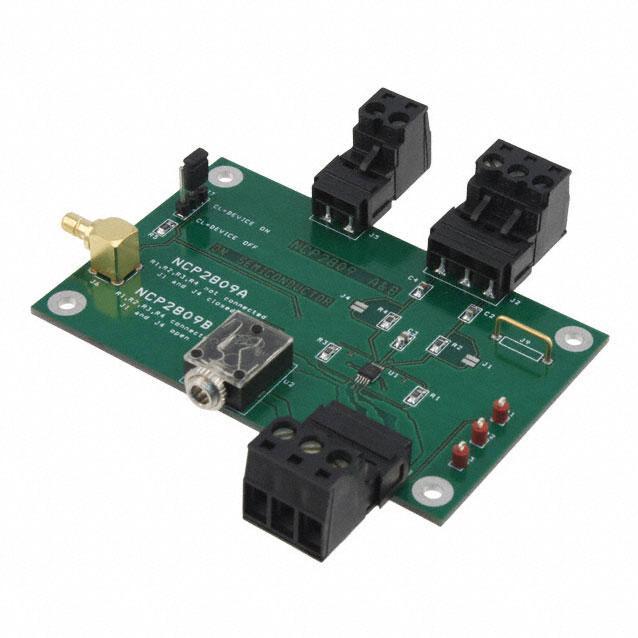 onsemi-NCP2809BGEVB Kit e schede di sviluppo IC amplificatore NCP2809BDMR2G Audio Amplifier Evaluation Board