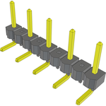 Conn Unshrouded Header HDR 5 POS 5.08mm Solder RA Side Entry Thru-Hole Bulk