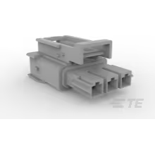 TE Connectivity-2-2378159-3 Carcaza de cables discretos de conector Conn Housing PL 3 POS 5mm Crimp ST Cable Mount Gray Carton