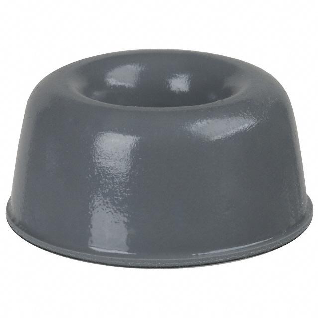 3M-SJ-5009-GRAY null Bumpers and Leveling Elements Bumper Gray Polyurethane Adhesive Mount 22.3mm
