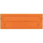 WAGO Kontakttechnik GmbH-284-340 Steckverbinderzubehör Connector Accessories Separator Plate Straight Polyamide 6/6 Orange Box