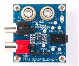 Texas Instruments-TPA6132A2EVM2 Integrierte Verstärkerschaltung, Entwicklungsplatinen und -kits TPA6132A2 Audio Amplifier Evaluation Board