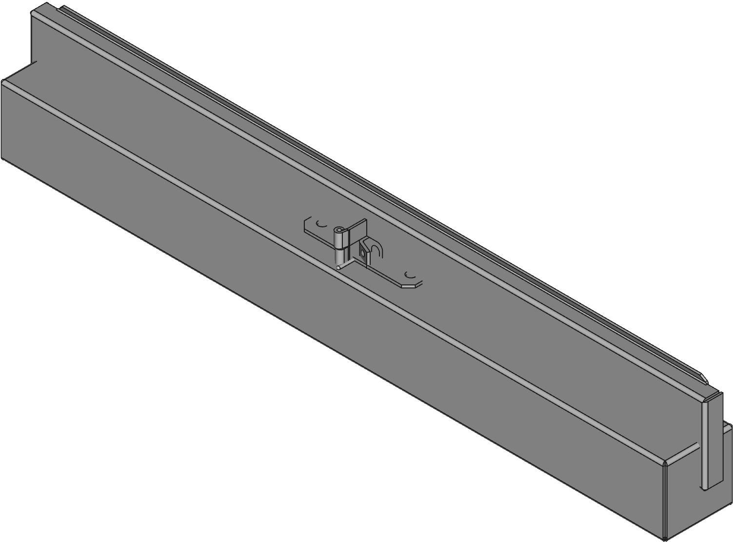 Hammond Manufacturing-1486B24 Verdrahtungskanäle Type 12 Wiring Through
