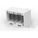 Conn Shrouded Header (4 Sides) HDR 4Power POS 5mm Solder ST Thru-Hole Loose