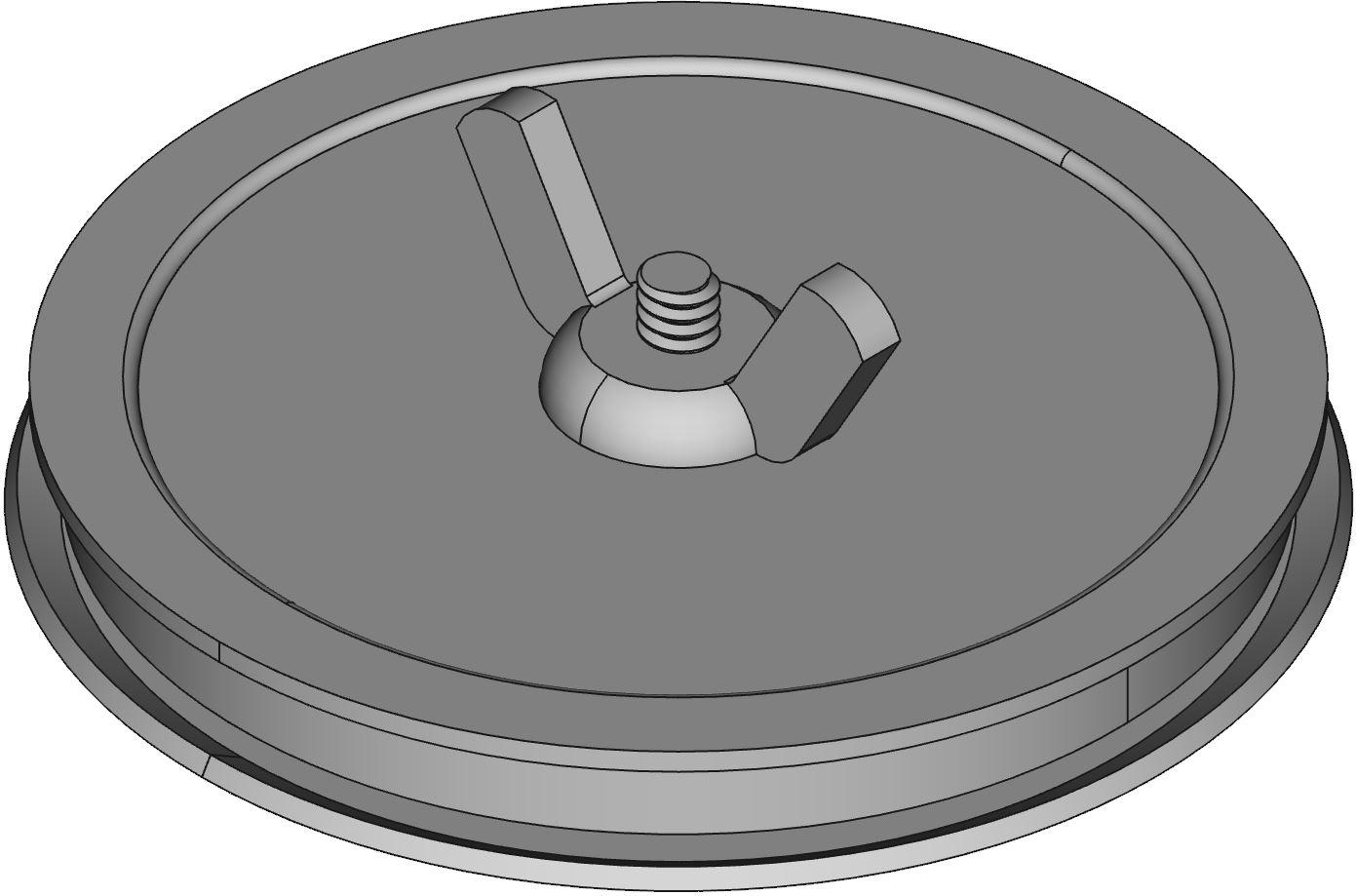 Hammond Manufacturing-HP200 Switch Accessories Switch Access Round Hole Plug Push Button Switch