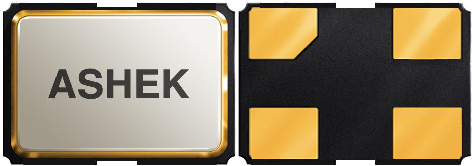 Abracon-ASHEK2-32.768KHZ-LT SMD-Quarzoszillator Oscillator XO 0.032768MHz -200ppm/10ppm 15pF CMOS 60% 5V 4-Pin Ultra Mini-CSMD T/R