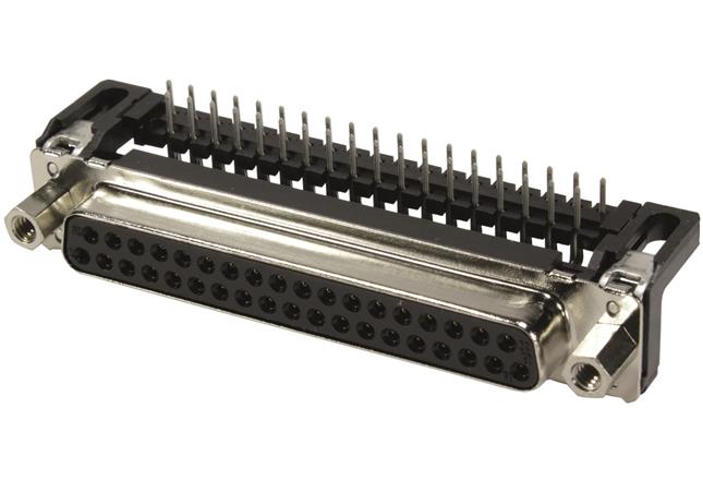 HARTING-9664126603 Steckverbinder, D-Sub Conn D-Sub SKT 37 POS 1.38mm Solder RA Thru-Hole 37 Terminal 1 Port