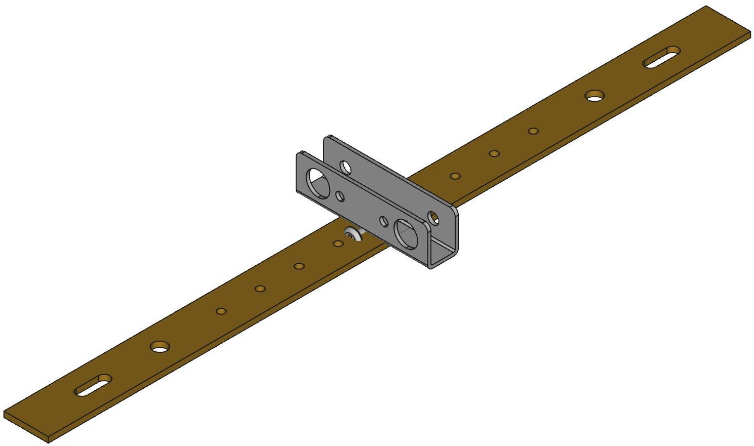 Hammond Manufacturing-GRDBAR600 null Horizontal HME Ground Busbar