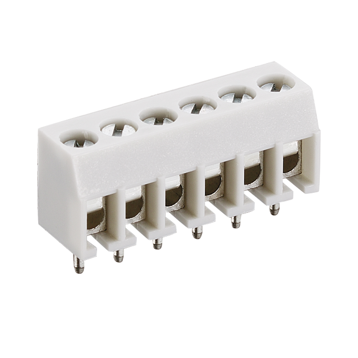 Lumberg-KRMC 08 Steckverbinder, Klemmenblöcke Conn Terminal Block 8 POS 3.5mm Solder ST Thru-Hole 6A Bulk