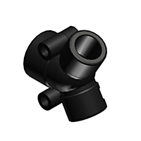 Thomas & Betts-BFVL-101010 Kabelzubehör Cable Accessories Fitting Polyamide 6 Black