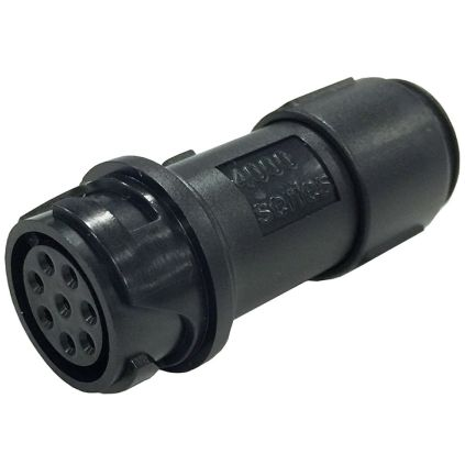 Bulgin Components PLC-PXP4011/12S/3035 Steckverbinder, rund Conn Circular SKT 12 POS Crimp ST Cable Mount 12 Terminal 1 Port Bulk
