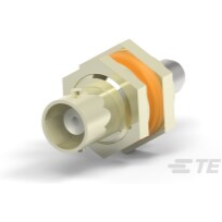 TE Connectivity-1058117-1 Connector RF Conn BNC-SMA Adapter 0Hz to 4GHz 50Ohm ST Panel Mount RCP/RCP Gold