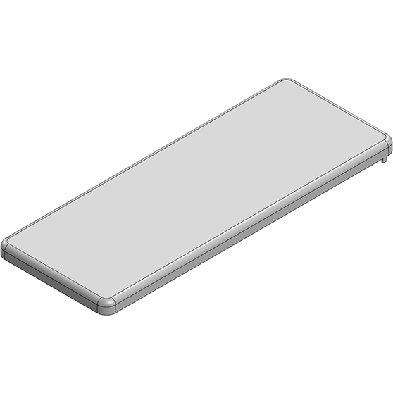Masach Tech-MS737-10S null 73.7 x 28.1 x 2.9mm One-piece Drawn-Seamless RF Shield/EMI Shield (CRS)
