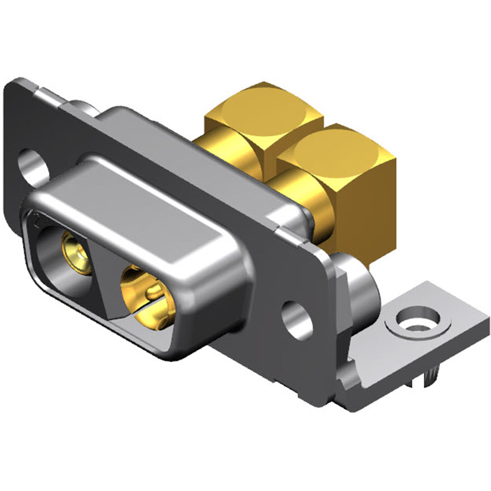 Molex-1731070795 Connector D-Subminiature Conn Combo D-Sub F/M 2Coaxial POS 2.54mm Solder RA Thru-Hole 6 Terminal 1 Port FCT Products Carton
