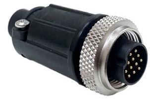 Conxall-SF3282-12PG-540 圆形连接器 Conn Circular PIN 12 POS Solder Cup ST Panel Mount 12 Terminal 1 Port Bag