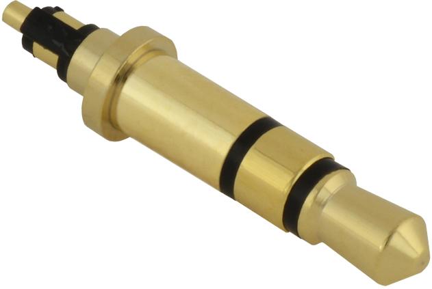 Tensility International-50-00501 Steckverbinder für Audio und Video Conn 3.5MM Audio Plug PL 4 POS Solder ST Cable Mount 4 Terminal 1 Port