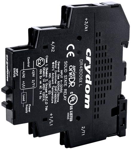 Sensata Technologies-DR48D03X Halbleiterrelais Solid State Relay 11mA 32V DC-IN 3A 600V AC-OUT 4-Pin