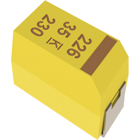 KEMET Corporation-T491C336K020AT Kondensator, Tantal, fest Cap Tant Solid 33uF 20V C CASE 10% (6 X 3.2 X 2.5mm) Inward L SMD 6032-28 1.2 Ohm 125°C T/R