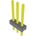 Conn Unshrouded Header HDR 3 POS 2mm Solder ST Top Entry Thru-Hole Bulk