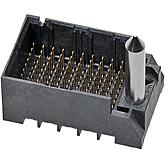 Molex-0761659105 Steckverbinder, Mutterplatine Conn Backplane HDR 90 POS 1.9mm Press Fit ST Thru-Hole Impact™ Tray