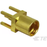 TE Connectivity-CONMMCX001 RF-Steckverbinder Conn MMCX 50Ohm Solder ST Thru-Hole F Gold
