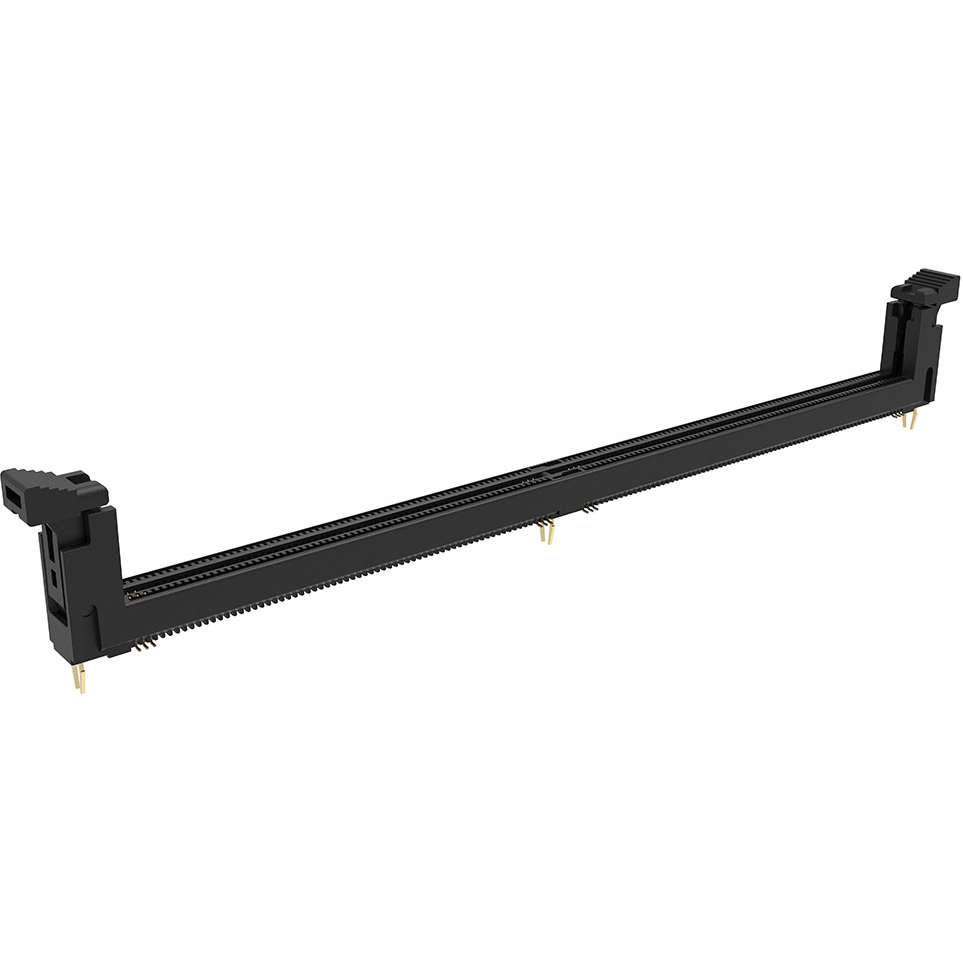 Molex-2128254001 Presa connettore Conn DDR4 DIMM Socket SKT 288 POS 0.85mm Solder ST SMD DDR4 DIMM Tray