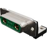 Conn Combo D-Sub F 2Power/5Signal POS 1.37mm/13.72mm Solder RA Thru-Hole 7 Terminal 1 Port FCT Products Carton