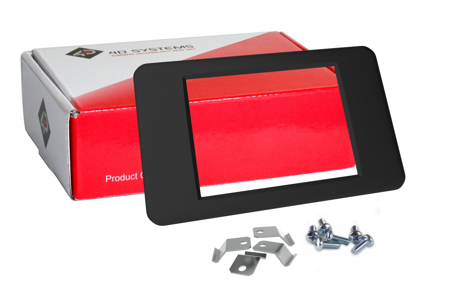 4D Systems-4DBEZEL-32B Verschiedene Produkte 3.2" Black Plastic Bezel