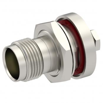 Radiall-6001-7051-019 RF-Steckverbinder Conn TNC F Crimp ST Panel Mount