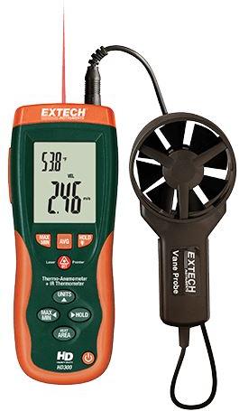 Teledyne FLIR LLC-HD300 null Anemometer Handheld USB Interface 9V