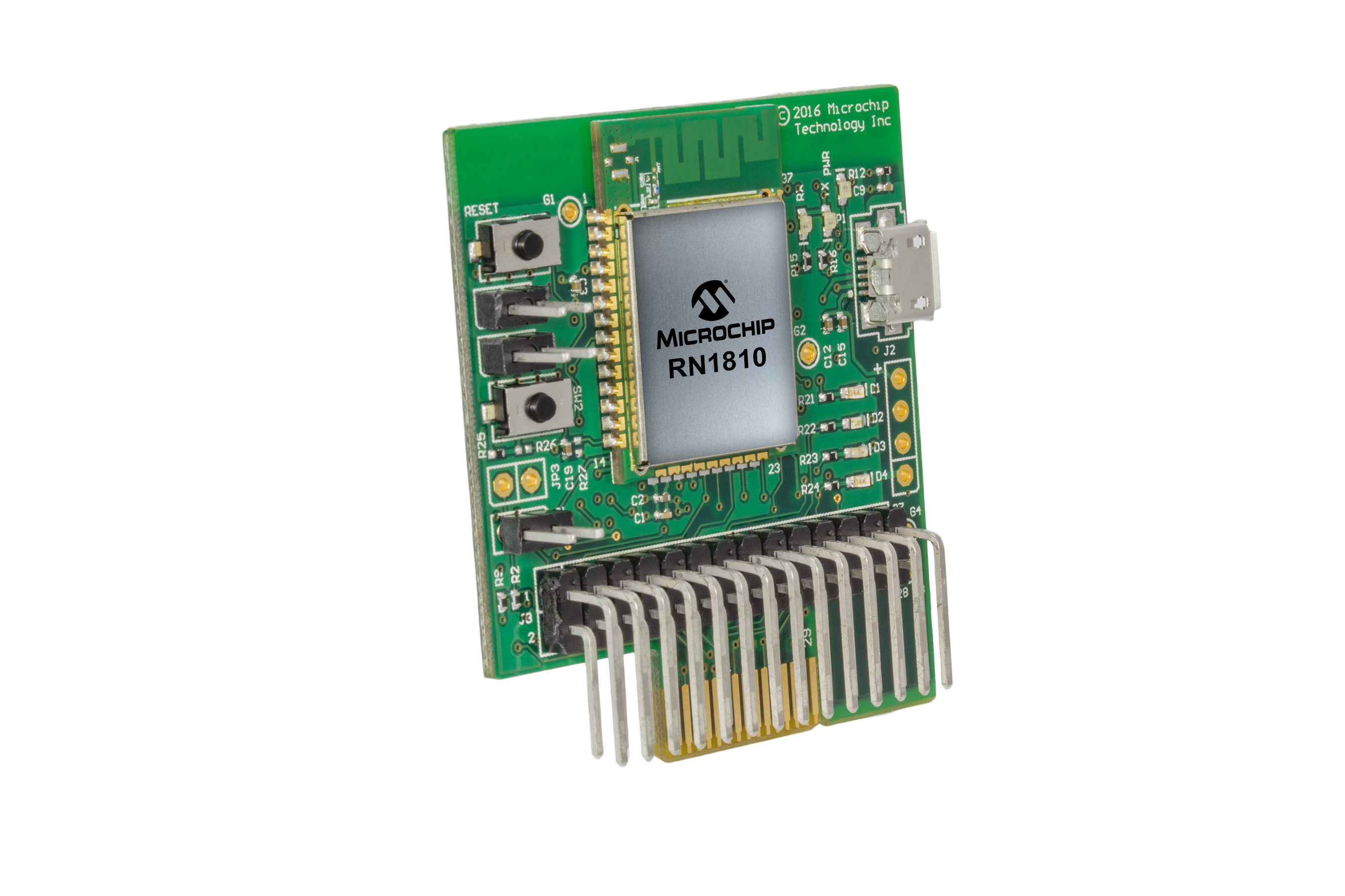 Microchip Technology-RN-1810-PICTAIL RF/Drahtlos-Entwicklungsplatinen und Kits RN1810 802.11 Wireless LAN Daughter Board