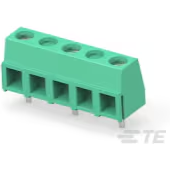 TE Connectivity-282838-3 连接器接线板 Conn Eurostyle Block F 3 POS 10mm Solder ST Thru-Hole 13.5A/Contact
