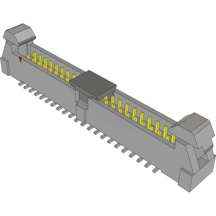 Samtec-EHT-122-01-S-D-SM-P Connector Headers and PCB Receptacles Conn Ejector Header HDR 44 POS 2mm Solder ST Top Entry SMD Tube